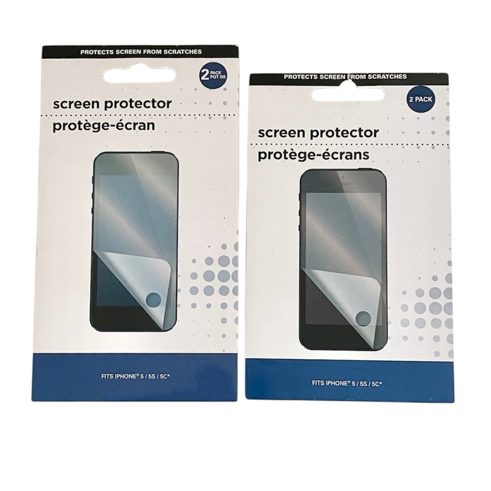 Clear Screen Protector Pack for iPhone 5 / 5S / 5C - Pack of 4 - Picture 7 of 7